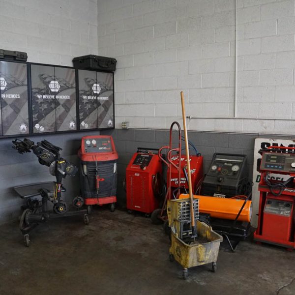 Equipment at The Muffler Shop