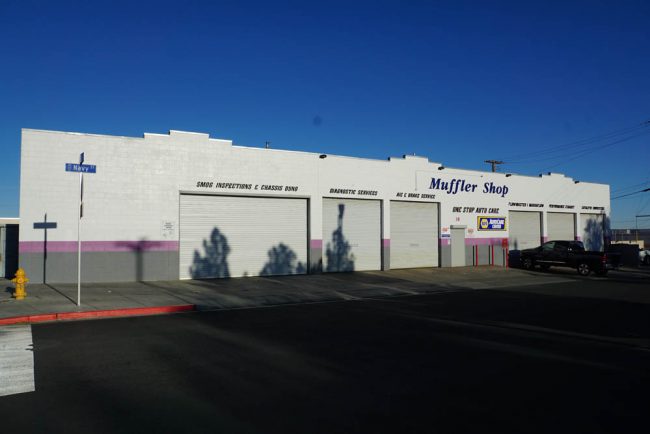 the Muffler Shop building