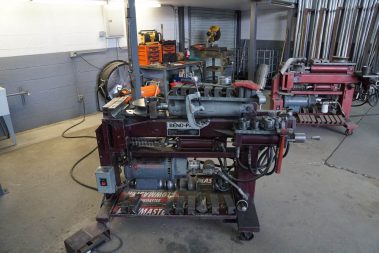 Inside the Muffler Shop