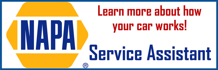napa_Service A banner about NAPA Service Assistant